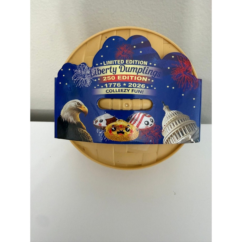 Liberty Dumplings 250 Edition Toy Unisex OS Tan Patriotic Limited Edition NWT